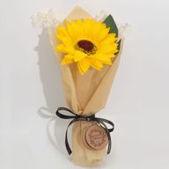 Redo-att-Sälja Tvålblommor – Enkel Solrosbukett