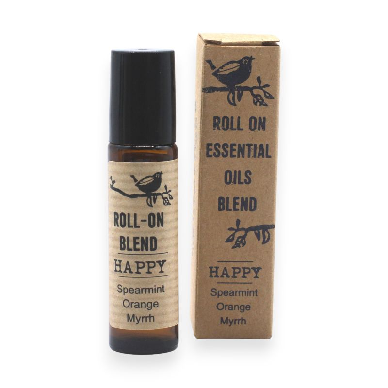 Roll On Eteriska Oljeblandningar 10ml - GLAD