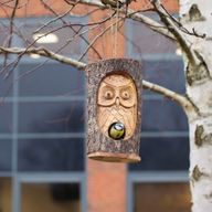 Fågelholk - Ansikte i Trädstam – Vis Uggla