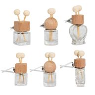 Genomskinliga Diffusorflaskor till Bilen - till Ventilationsutblås – 8ml (3 olika designer x 4)