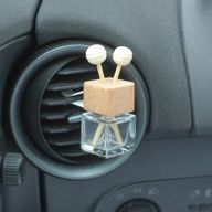 Genomskinliga Diffusorflaskor till Bilen - till Ventilationsutblås – 8ml (3 olika designer x 4)