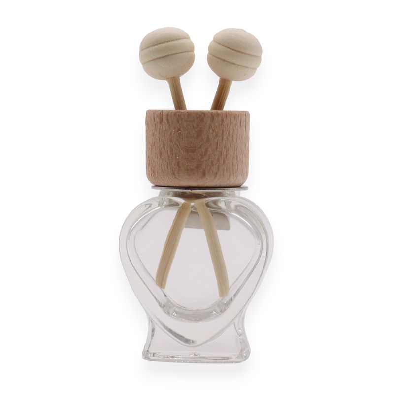 Genomskinliga Diffusorflaskor till Bilen - till Ventilationsutblås – 8ml (3 olika designer x 4)