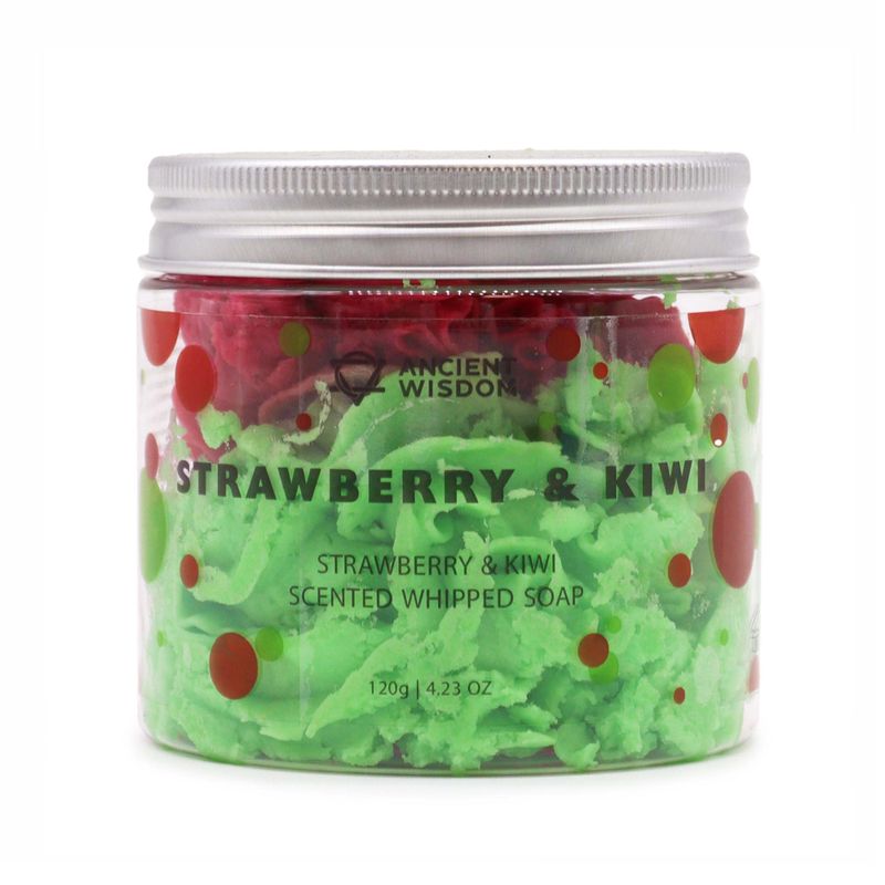 Jordgubbe & Kiwi Vispad Tvål 120g