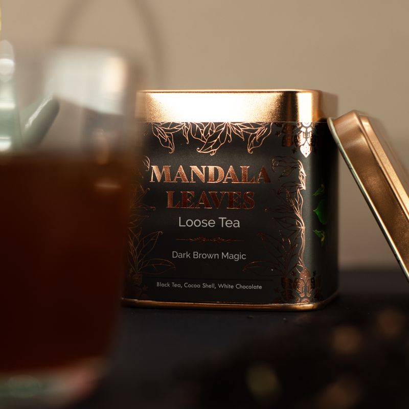 50g Mörkbrun Magi Teblandning