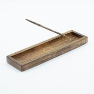 Rökelsehållare & Kristallbricka med Zodiakdesign