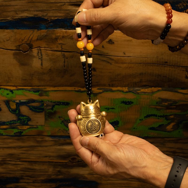 Feng Shui Hängande Talisman - Lyckokatt
