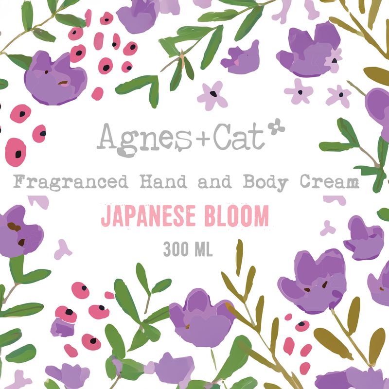 Hand- & Hudkräm - Japansk Blomma - 300ml