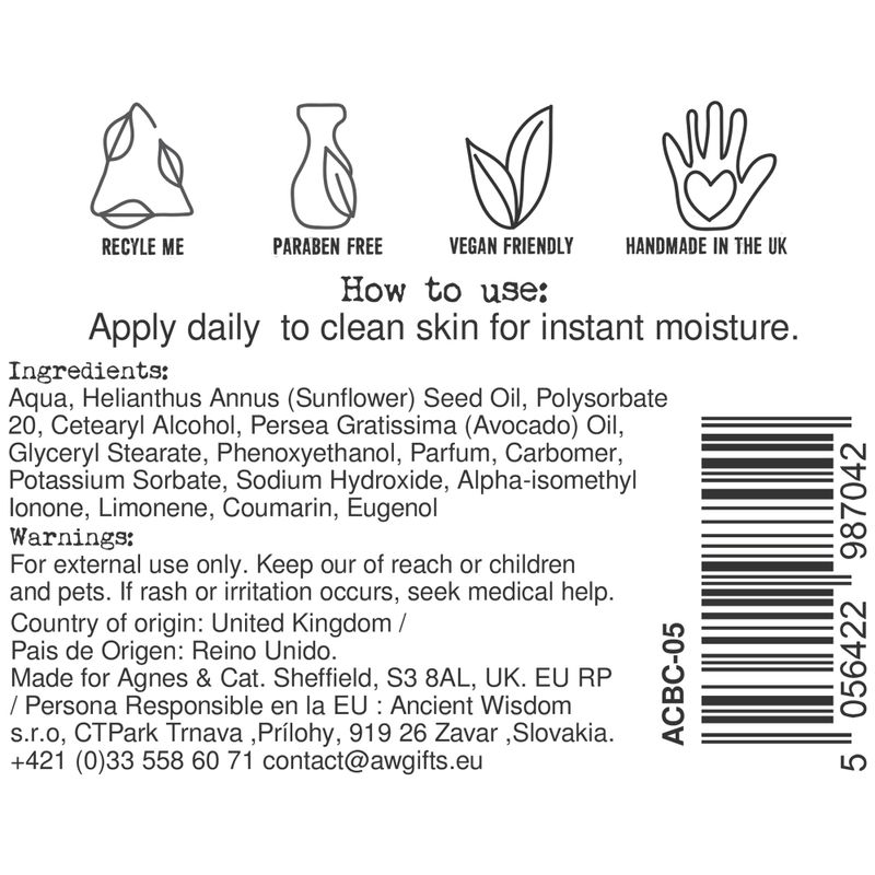 Hand- & Hudkräm - Vitt Fikon - 300ml