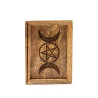 Liten Tarotbox med Korthållare
