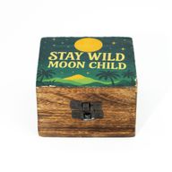 Liten Emaljerad Ask - Stay Wild Moon Child