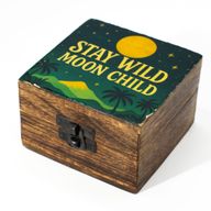 Liten Emaljerad Ask - Stay Wild Moon Child