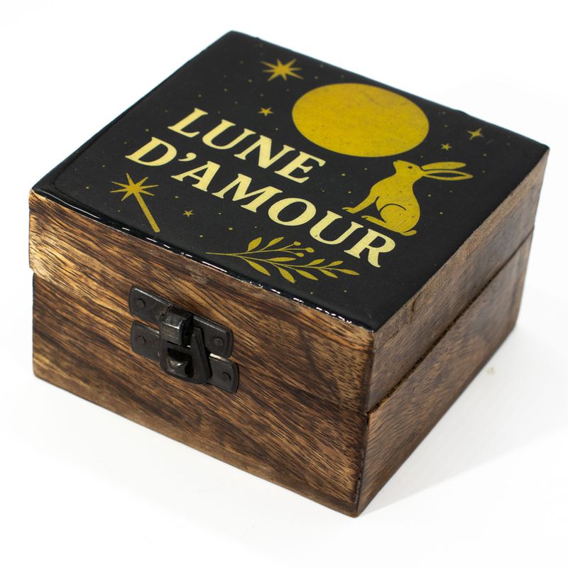 Liten Emaljerad Ask - Lune D'Amore