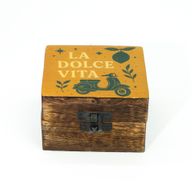 Liten Emaljerad Ask - La Dolce Vita