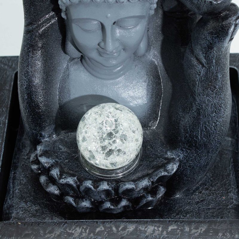 Bordsfontän - Buddhahuvud & Hand