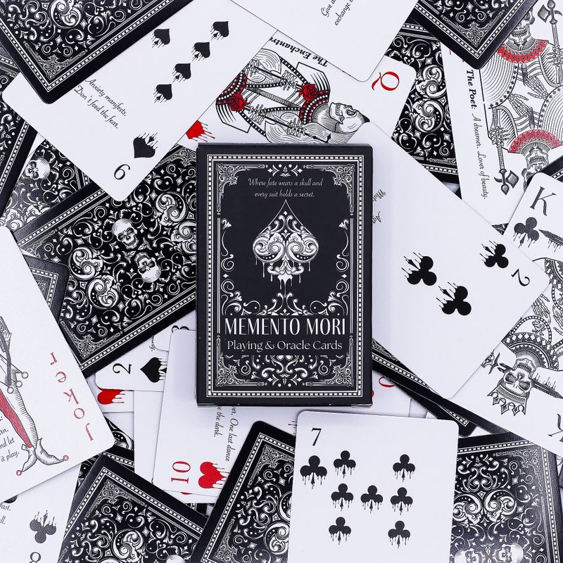 Memento Mori Gotiska Spel- & Orakelkort