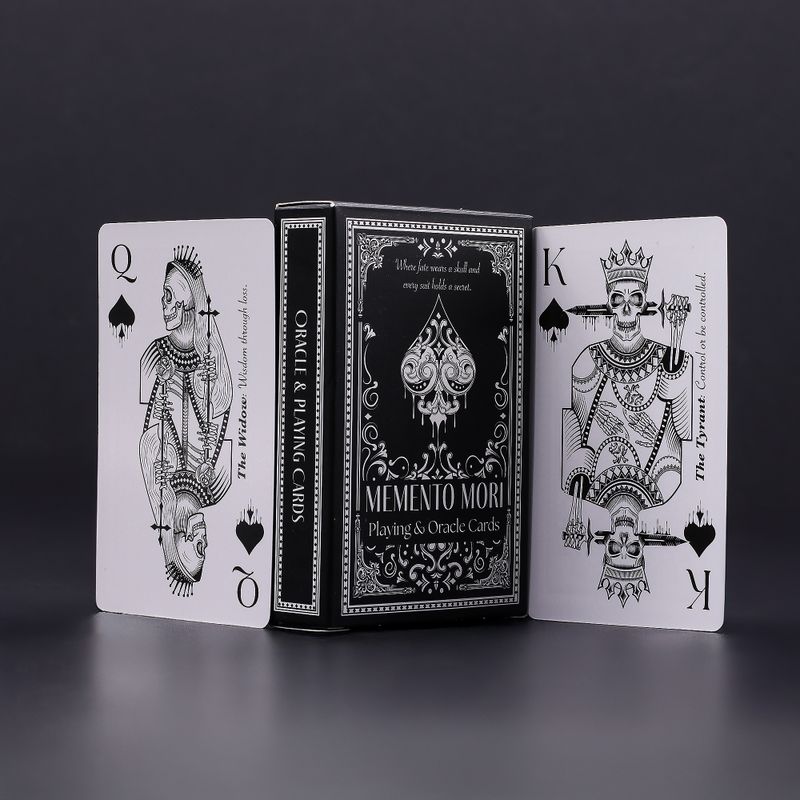 Memento Mori Gotiska Spel- & Orakelkort