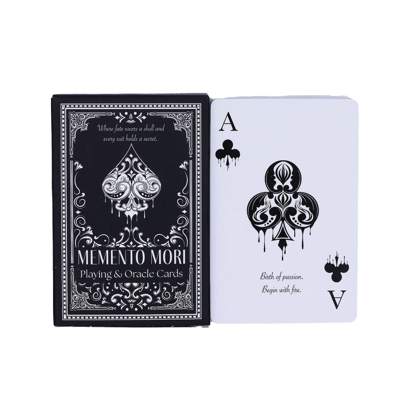 Memento Mori Gotiska Spel- & Orakelkort