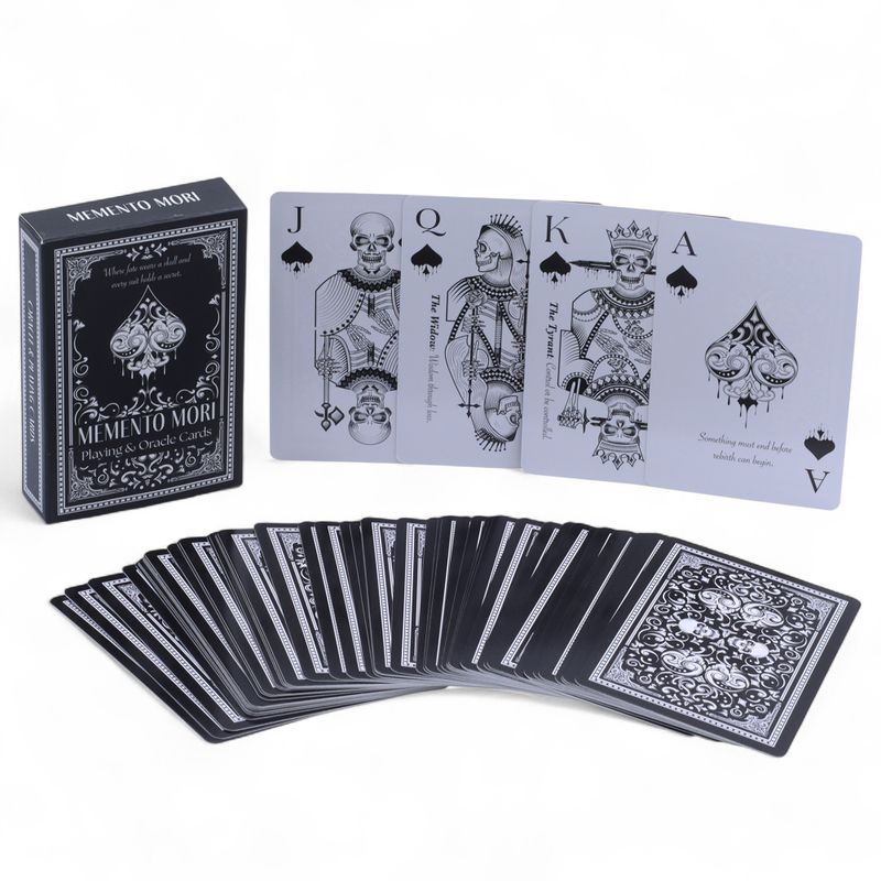 Memento Mori Gotiska Spel- & Orakelkort