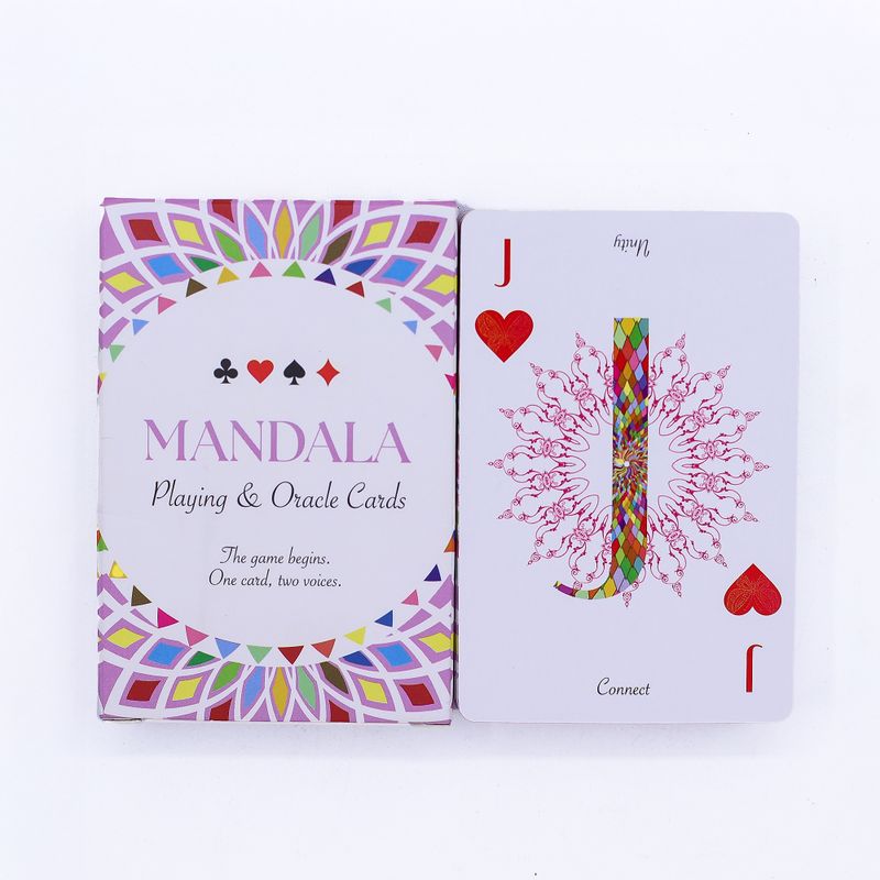 Mandala Spel- & Orakelkort – Kaleidoskopisk Symmetri