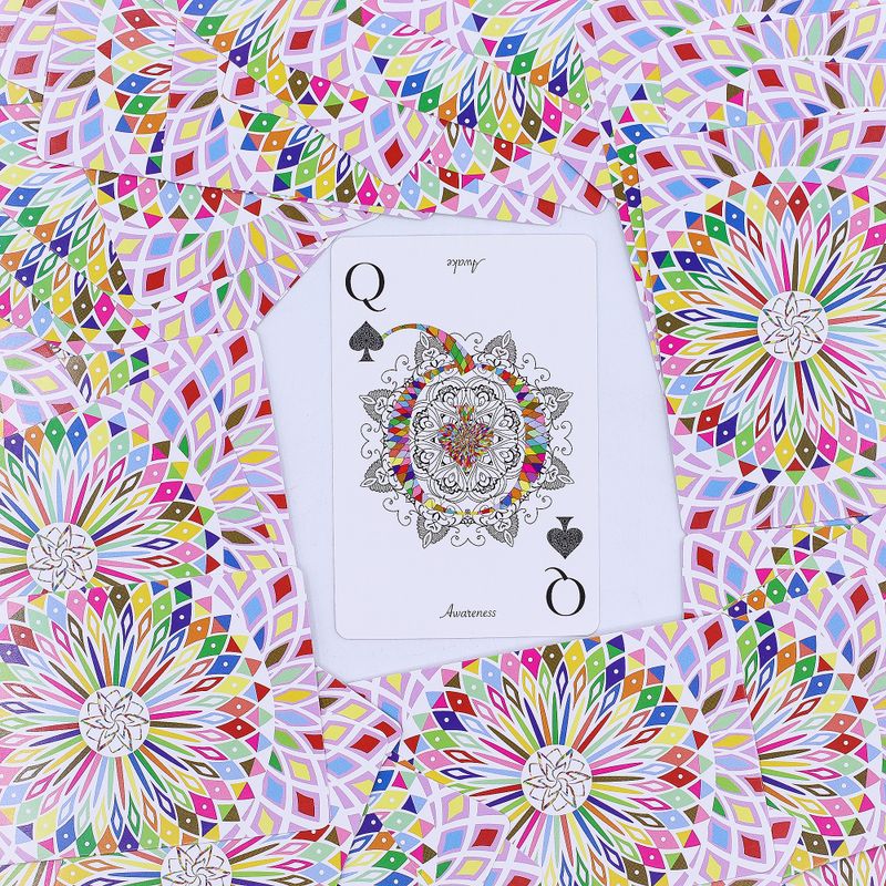 Mandala Spel- & Orakelkort – Kaleidoskopisk Symmetri