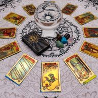 Tarotduk/Läggduk - Livets Träd (75x75cm)