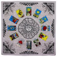 Tarotduk/Läggduk - Livets Träd (75x75cm)