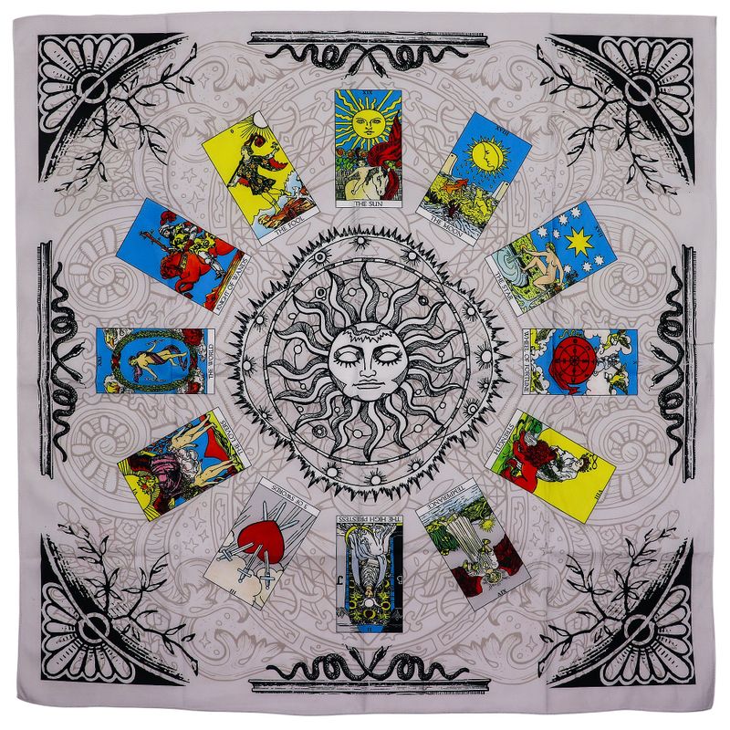 Tarotduk/Läggduk - Livets Träd (75x75cm)