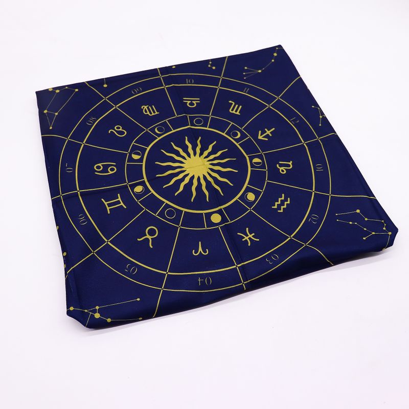 Tarotduk/Läggduk - Zodiaken (75x75cm)