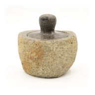 Jordande Kruka i Naturlig Flodsten – Mellan (ca 12x8 cm)