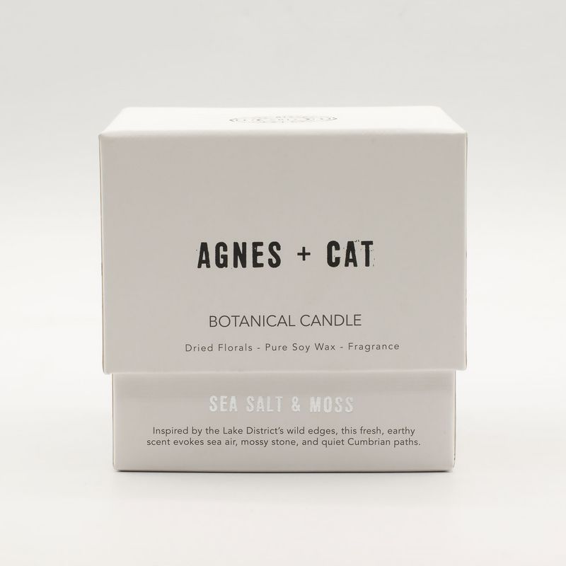 Agnes & Cat Botaniskt Sojaljus - Havssalt & Mossa