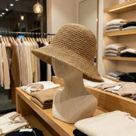 Nomad Sari Stråhatt - Naturlig Kaffebrun