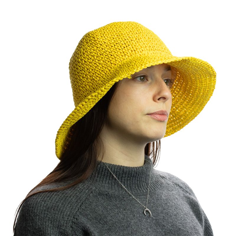 Nomad Sari Stråhatt - Gul