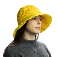 Nomad Sari Stråhatt - Gul