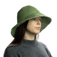 Nomad Sari Stråhatt - Mossgrön