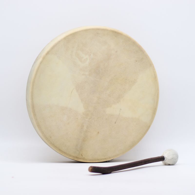 Drakens Ande - Shamansk Trumma & Pinne - Stämbar - 40cm