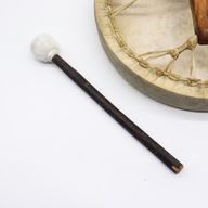 Vargens Ande - Shamansk Trumma & Pinne - Stämbar - 40cm