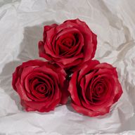 Tvålblommor till Hantverk - (5-lager) Romantisk Ros - Vinröd