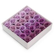 Tvålblommor till Hantverk - (5-lager) Romantisk Ros - Nyanserade Färger - Lavendelskimmer