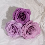 Tvålblommor till Hantverk - (5-lager) Romantisk Ros - Nyanserade Färger - Lavendelskimmer