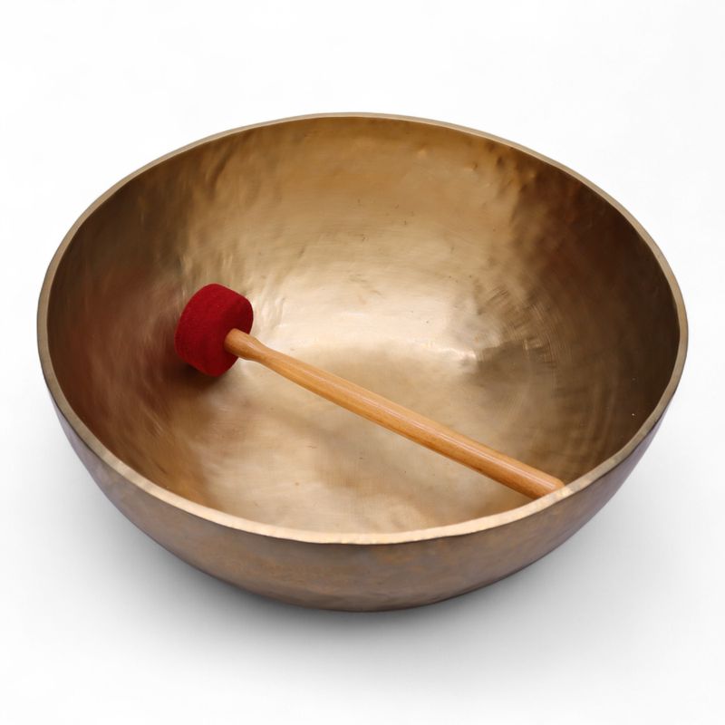 Extra Stor Stånde Vibrationsskål - Utan Gravyr - 50x20cm - 10.7kg