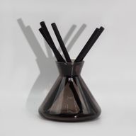 Svarta Tjocka Fiberrör - 8mm x 18cm Bunt  - Ca 20