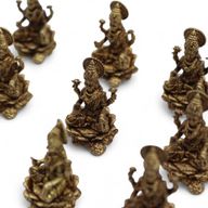 Miniatyrstaty av Guden Laxmi (11g)  - 30mm