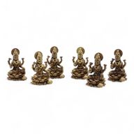 Miniatyrstaty av Guden Laxmi (22g)  - 37mm