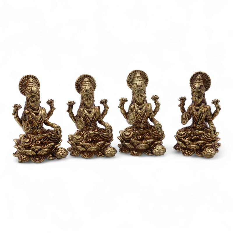 Miniatyrstaty av Guden Laxmi (52g)  - 49mm
