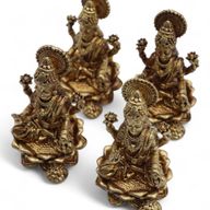 Miniatyrstaty av Guden Laxmi (52g)  - 49mm
