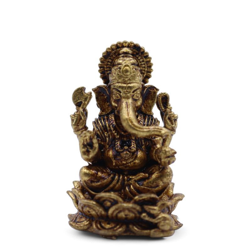 Miniatyrstaty av Guden Ganesha (12g)  - 30mm