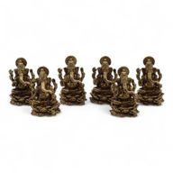 Miniatyrstaty av Guden Ganesha (22g)  - 37mm