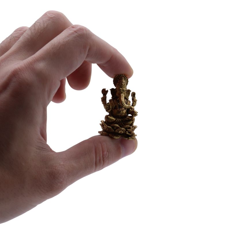 Miniatyrstaty av Guden Ganesha (22g)  - 37mm
