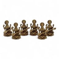 Miniatyrstaty av Guden Sarswati (22g)  - 34mm