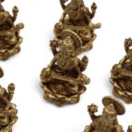 Miniatyrstaty av Guden Sarswati (22g)  - 34mm